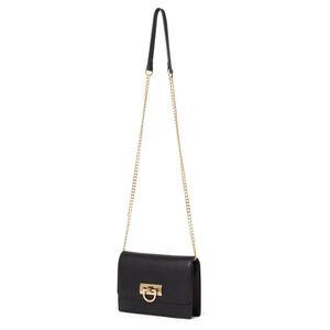 Forever New Kendra Crossbody Wallet in Black​​​​​​